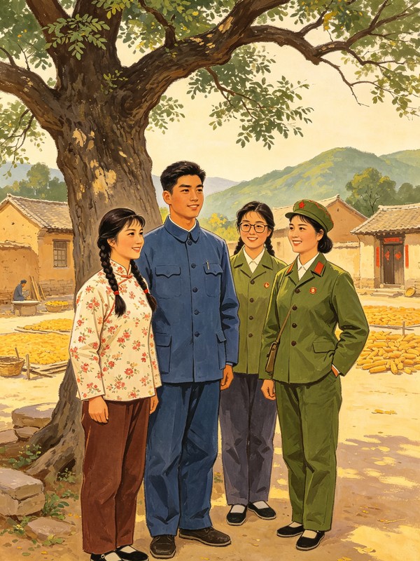重生七零：带着空间娶村花