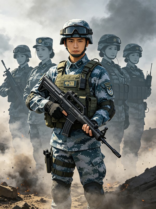 铁血兵王：战场上的红颜突击队
